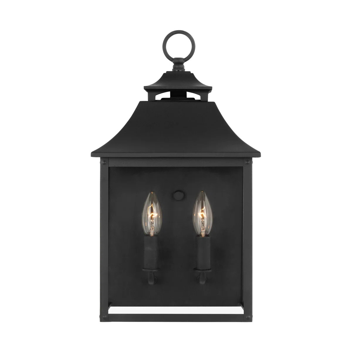 Birch Lane\u2122 Nael 2 Light PCKT Wall Lantern Textured Black & Reviews - Wayfair Canada | Wayfair North America