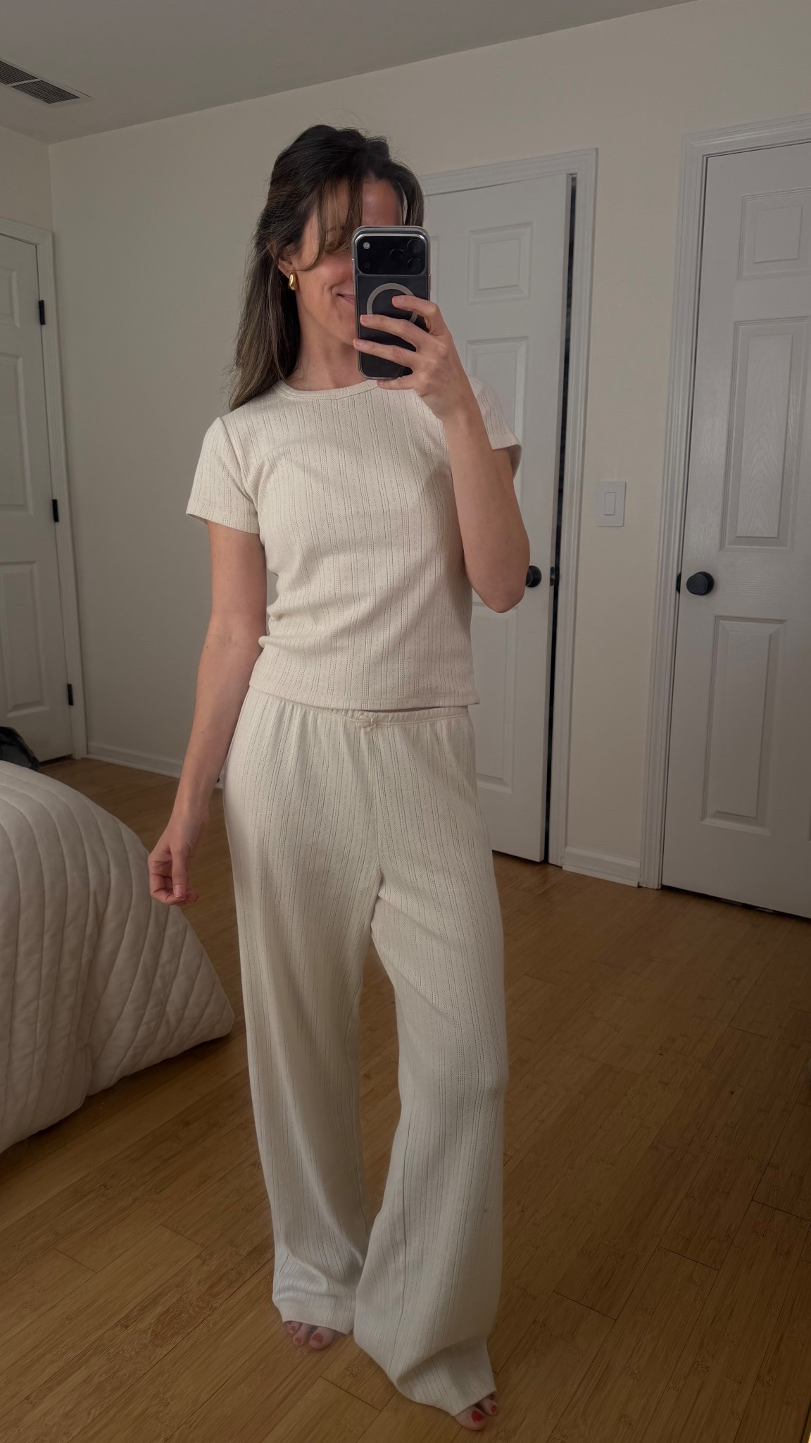 GAP Pointelle pj set
XS top
s bottoms 
