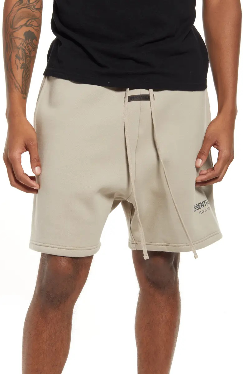 Fear of God Essentials Cotton Blend Sweat Shorts | Nordstrom | Nordstrom