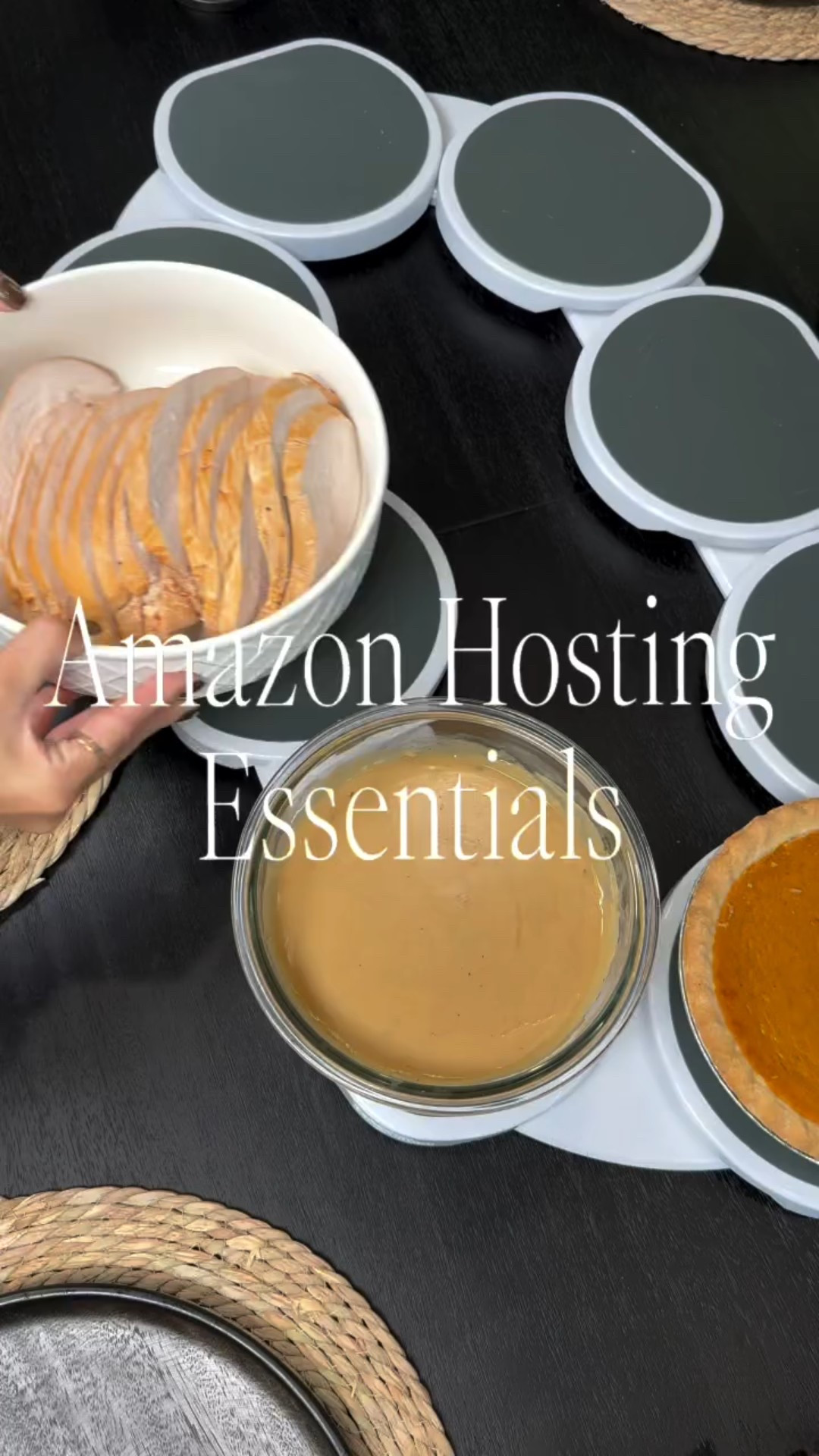 Hosting 2 🦃🍗🍽️🥗🥧🌲✨

This is another absolute must for holiday hosting! This XL turntable is going to simplify gatherings at the dinner table! No more passing food around! Makes it easy to reach everything from everywhere around the table. 

#neatlyembellished #professionalorganizer #homeorganizer #homeorganizing #organization #organizingideas #organizingtips #organizinghacks #organizedhome #organizedmom #organizedlife #amazon #amazonmusthaves #amazonfavorites #amazonfinds #amazonfaves #amazoninfluencer #amazoninfluencerprogram #amazonhome #thanksgiving #thanksgiving2025 #hosting #hostingessentials #holidayhosting #christmasdinner #thanksgivingdinner