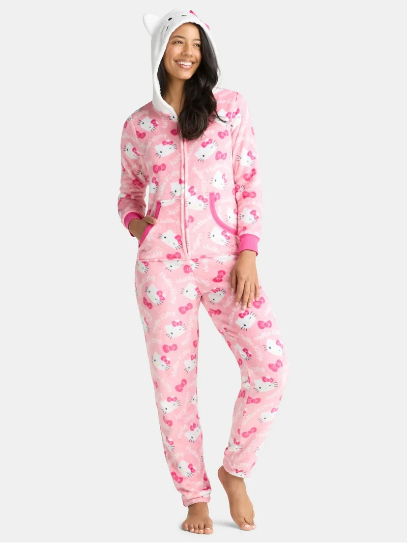 Hello Kitty Women's Graphic Union Suit, Sizes XS-3X | Walmart (US)