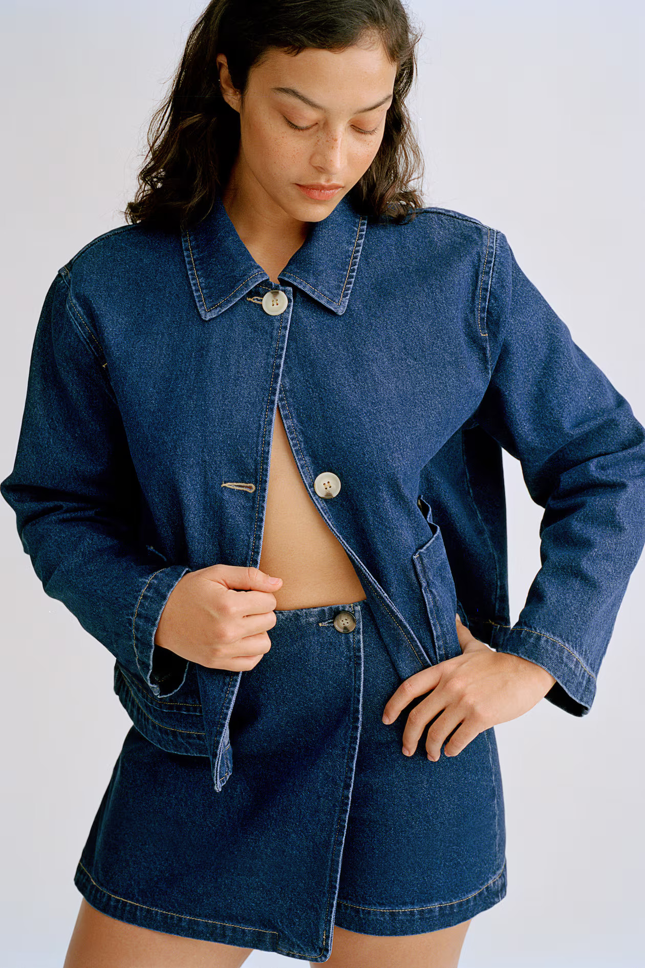 Skort aus Twill | H&M (DE, AT, CH, NL, FI)