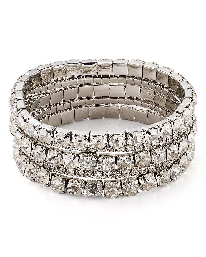 Crystal Stretch Bracelets, Set of 5 - 100% Exclusive | Bloomingdale's (US)