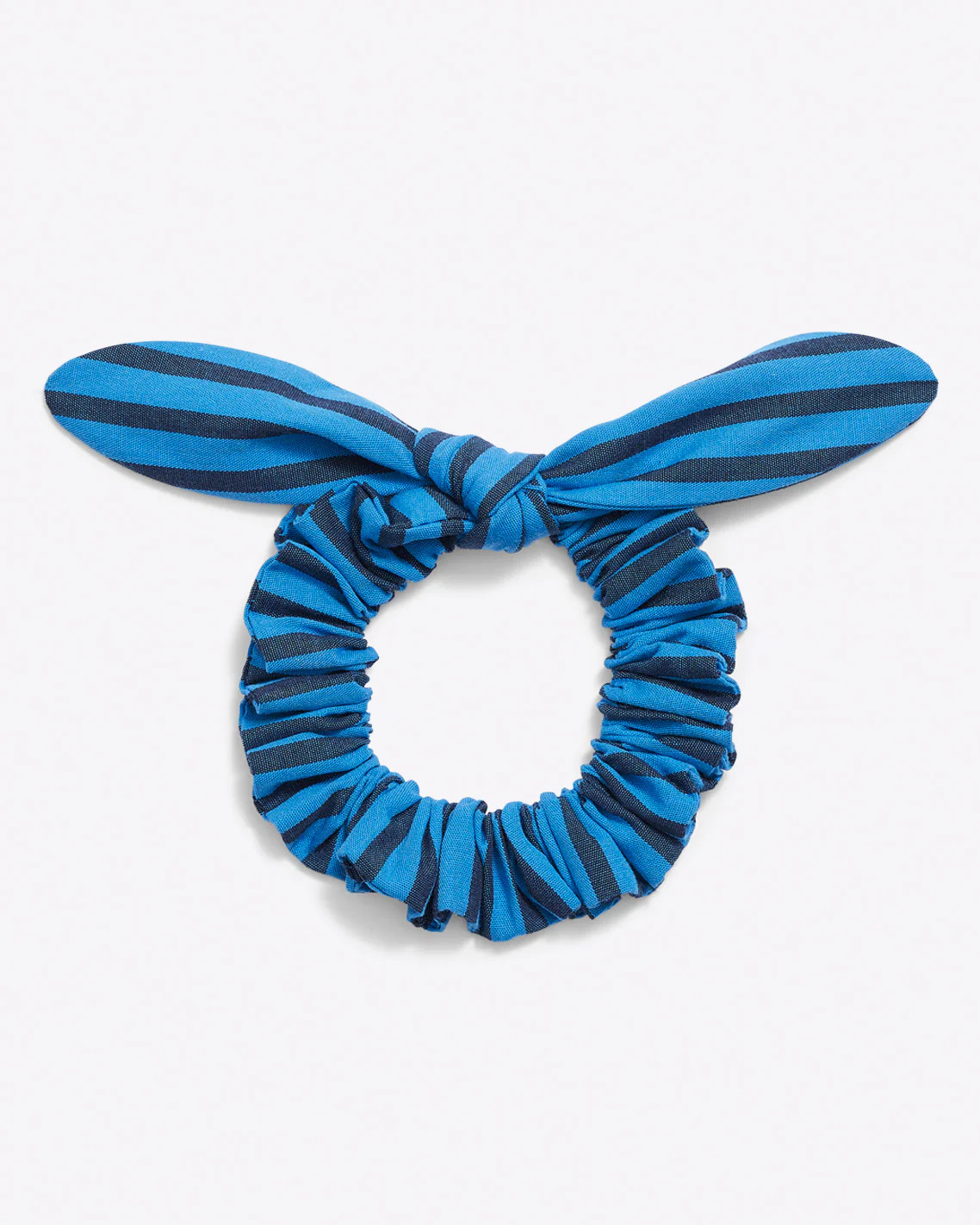 Knotted Hair Scrunchie in Canopy Stripe | Draper James (US)