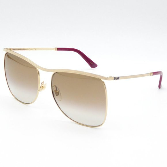 GUCCI GG0820S 002 GOLD BROWN GRADIENT SQUARE WOMEN'S SUNGLASSES 63-17-145 | Poshmark