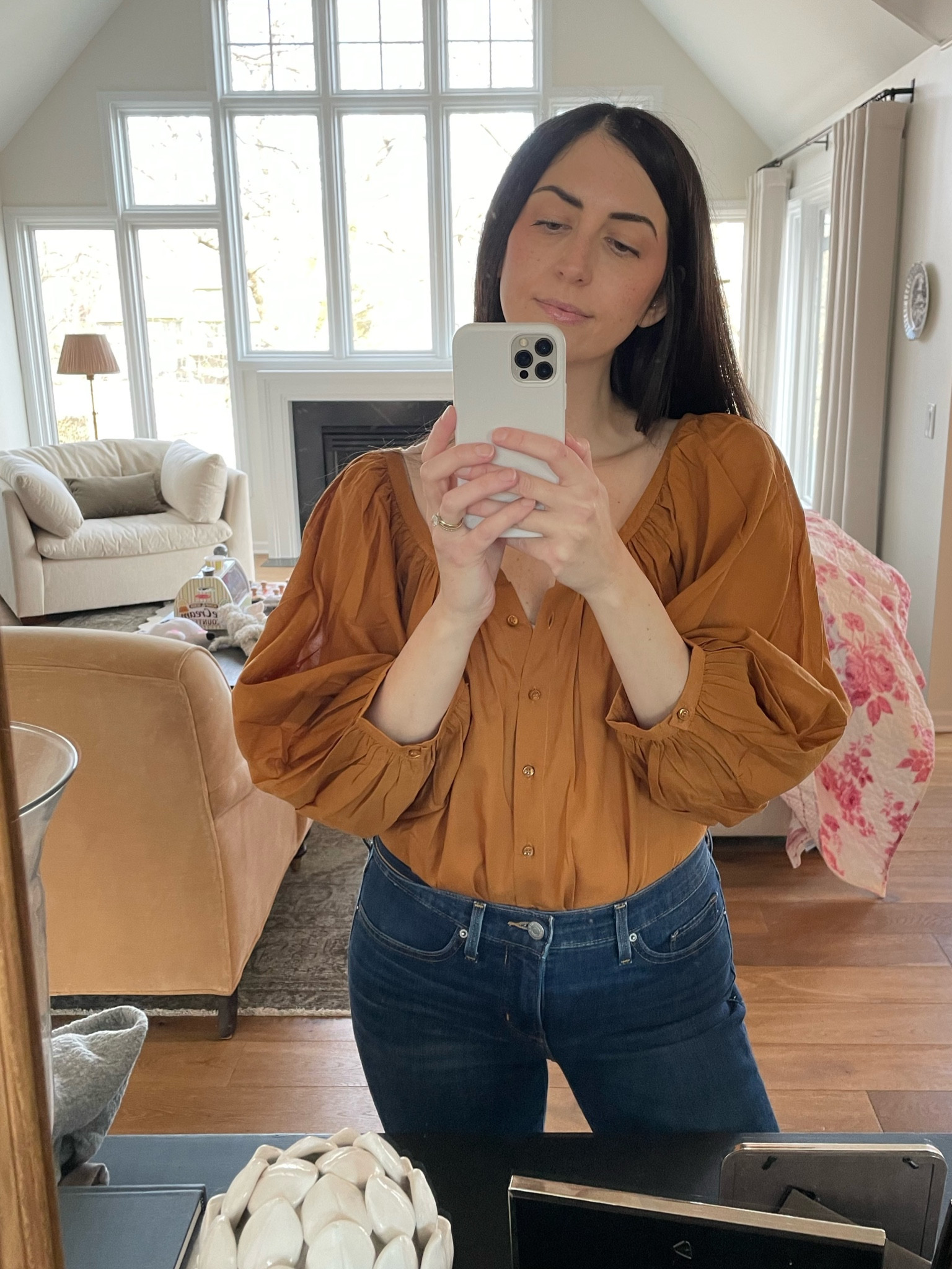 Doen blouse, gold button down shirt, feminine spring tops, favorite brand

#LTKSeasonal #LTKFind