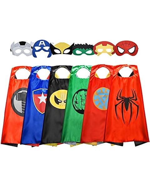 Roko Toys for 3-10 Year Old Boys, Superhero Capes for Kids 3-10 Year Old Boy Gifts Boys Cartoon D... | Amazon (US)