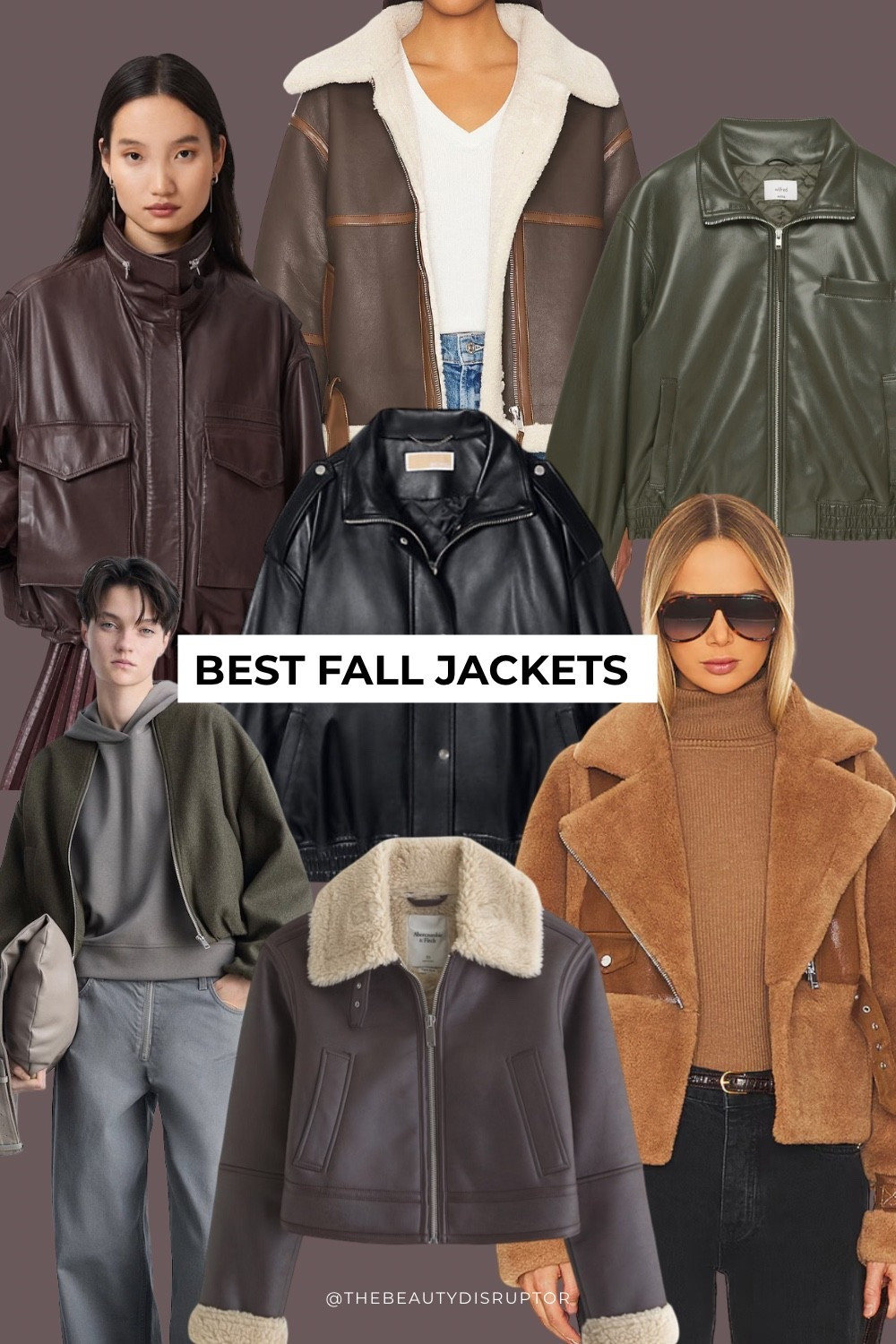My top picks of the best fall and winter jackets.

Whether you’re looking for a trendy bomber jacket, cozy shearling, or sleek leather jacket, these top picks will fit effortlessly into your wardrobe and give your outfit a much needed upgrade. 

#falljackets #winterjackets #burgundyjacket #bomberjacket #shearlingjacket

#LTKStyleTip