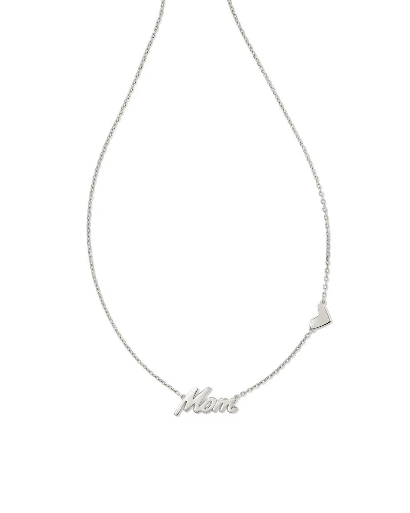 Mom Pendant Necklace in Sterling Silver | Kendra Scott