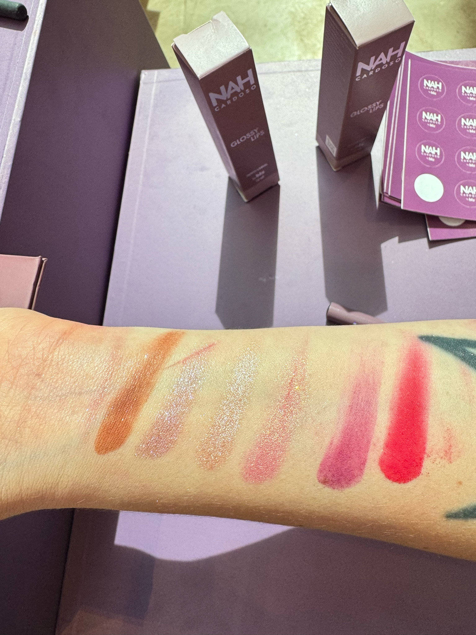 Olha só os swatchs das sombras que lindos ! 

#LTKbeauty #LTKover40 #LTKbrasil