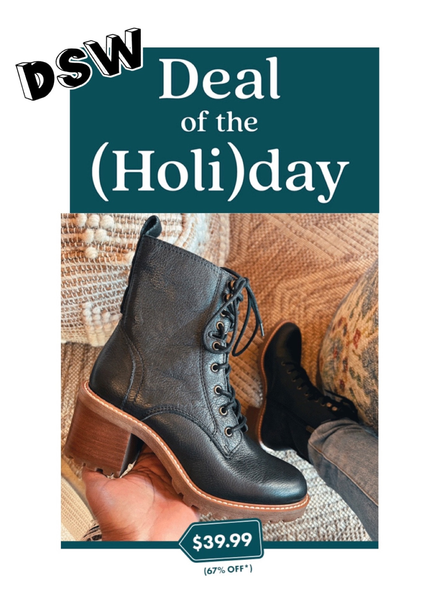 Today only deal at DSW! These boots are only $40 today, regularly $120!! Also comes in a beautiful tan color.

#dsw #boots #deal #dealoftheday 

#LTKunder50 #LTKsalealert #LTKshoecrush