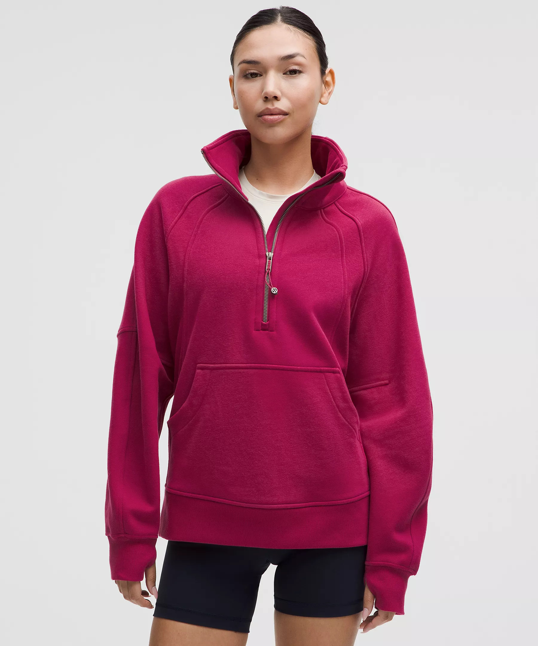 Scuba Oversized Funnel-Neck Half Zip | Lululemon (US)