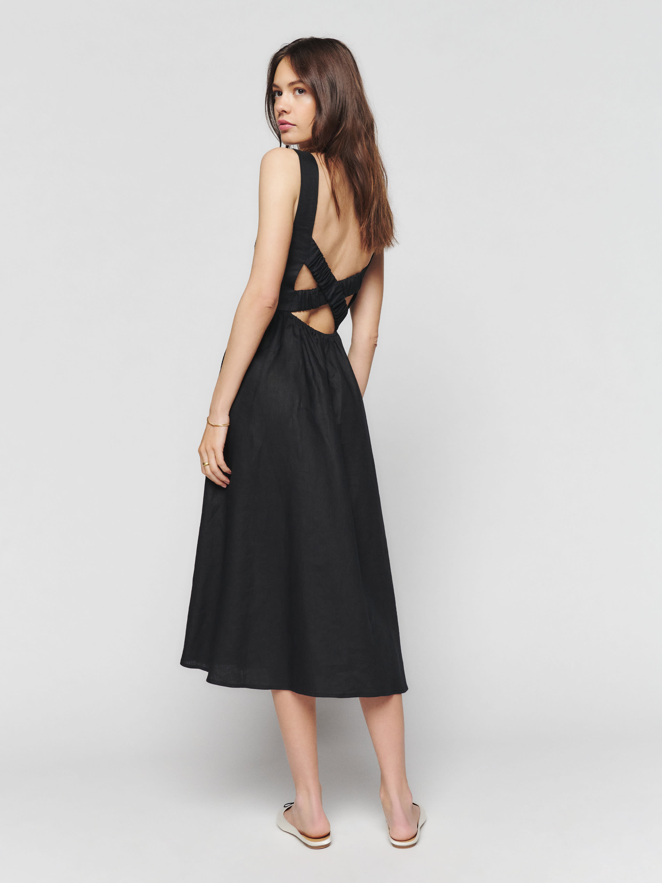 Frieda Linen Dress | Reformation (Global)