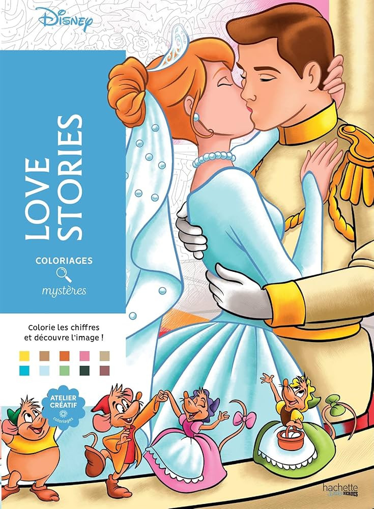 Coloriages mystères Disney - Love Stories | Amazon (US)