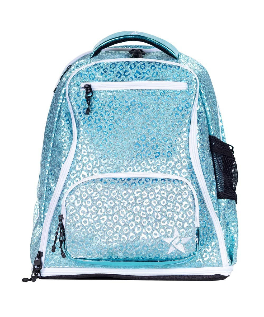 Pixie Dust Leopard Rebel Dream Bag with White Zipper | Rebel Athletic