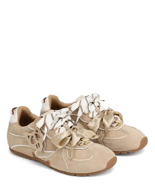 Naked Wolfe Adored Suede Sneaker in Off White at Nordstrom, Size 7 | Nordstrom