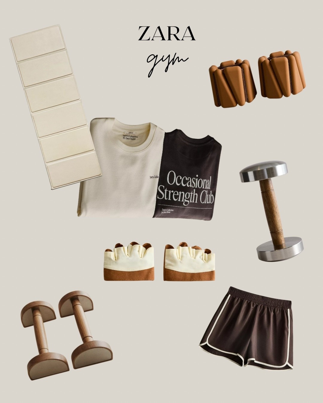 Obsessed with new ZARA’s home gym edition 🥹

#LTKHome #LTKfitnessgoals #LTKActive