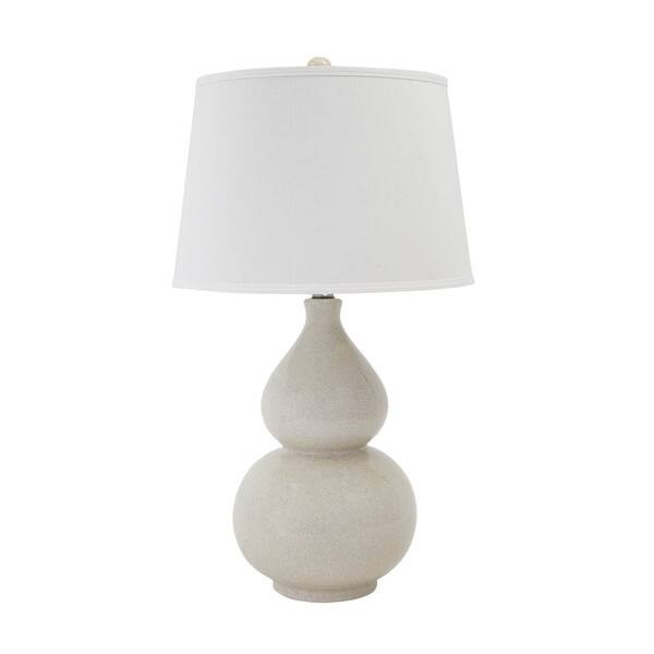Saffi Cream 31 Inch Ceramic Table Lamp - 17" W x 17" D x 30.75" H | Bed Bath & Beyond