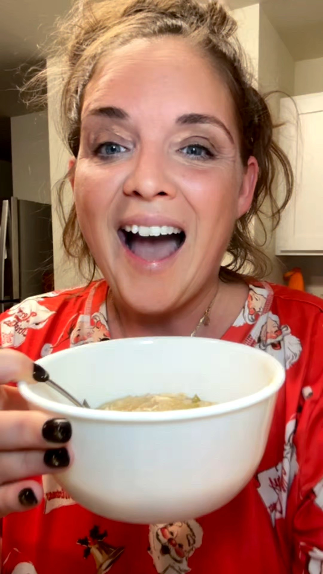 This cozy chicken & rice soup has been on repeat lately 🤍
Made in the Instant Pot with simple ingredients and finished by shredding the chicken in seconds — easy, comforting, and perfect for busy days.

I linked the Instant Pot and the chicken shredder I use because they make this one of those “dump it, walk away” dinners that actually works.

Saving this for nights when dinner just needs to feel like a hug.

#LTKHome
#LTKKitchen
#InstantPotRecipes
#EasyDinnerIdeas
#ComfortFood
#HomeCooking
#KitchenFavorites
#FamilyMeals