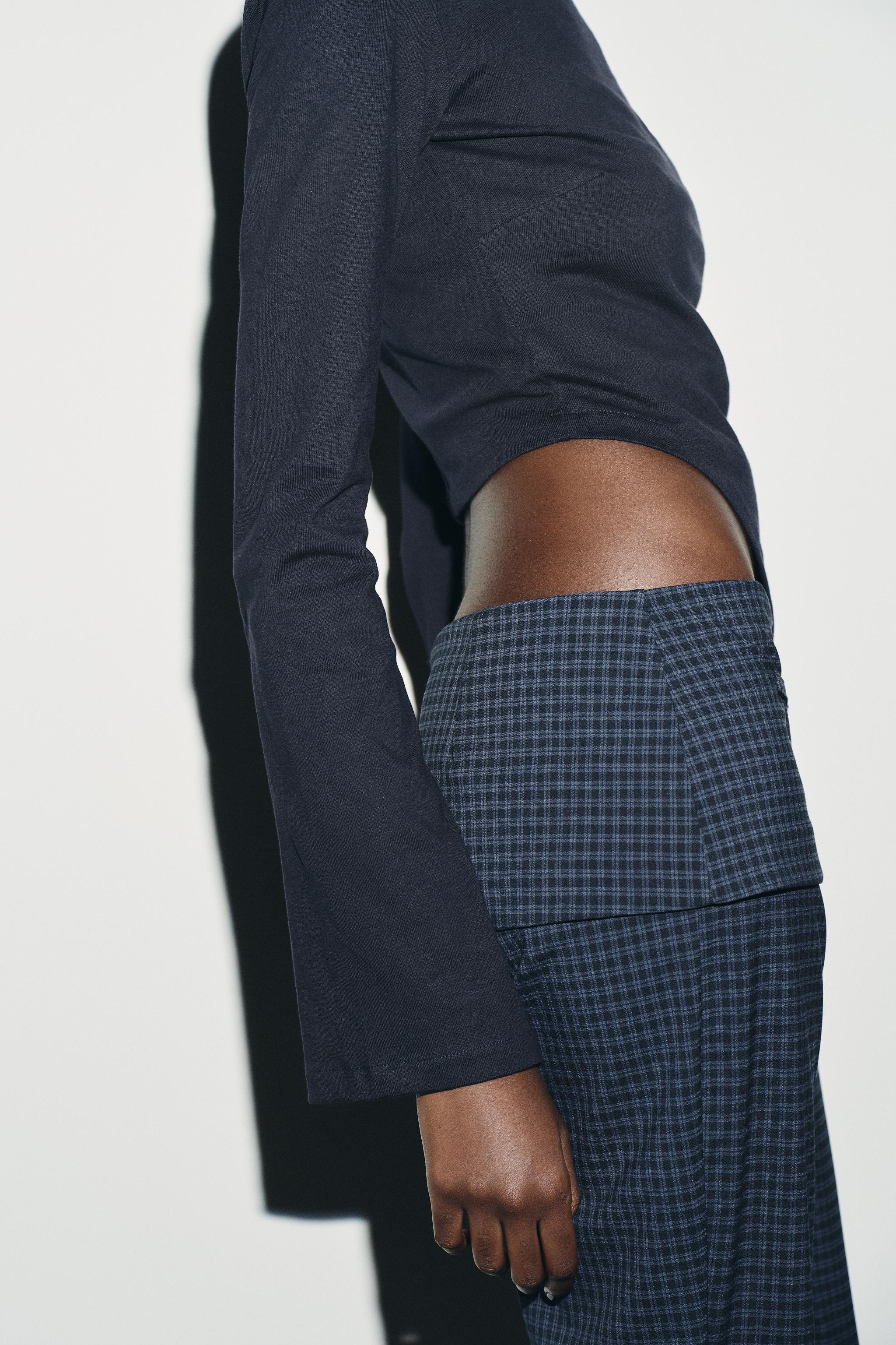 ASYMMETRIC BOAT NECK T-SHIRT | Zara US