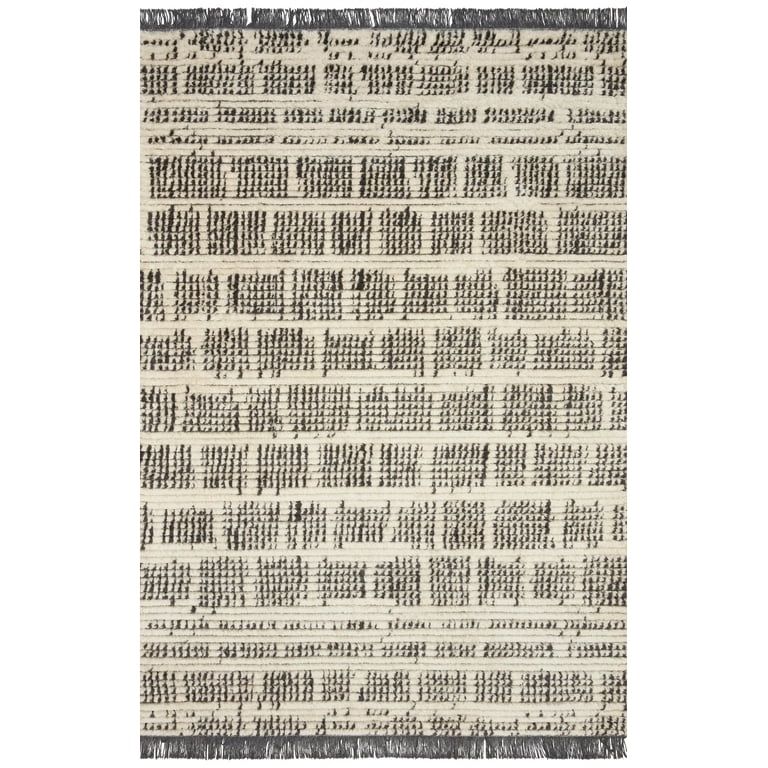 Chris Loves Julia x Loloi Alice Cream/Charcoal 7'-9" x 10' Area Rug | Walmart (US)