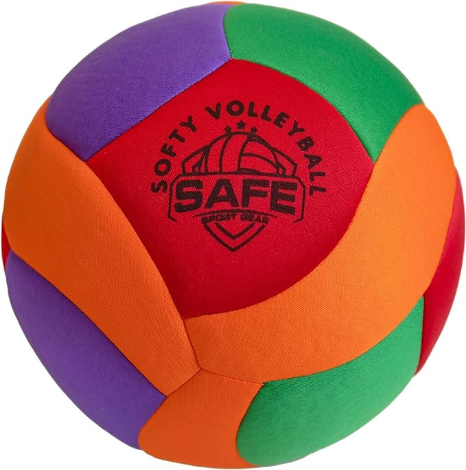 Softy Volleyball - Super Soft Designed for Pain-Free Play - Awesome Kids Indoor Ball with a Reali... | Amazon (US)