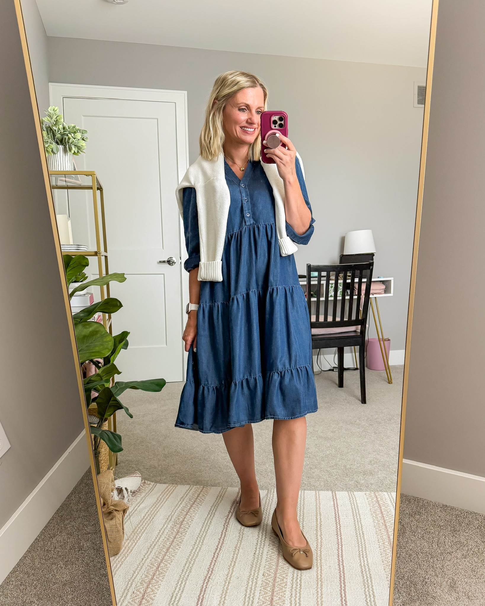 Teacher dress for Fall.  

 #LTKootd #LTKSeasonal #LTKWorkwear