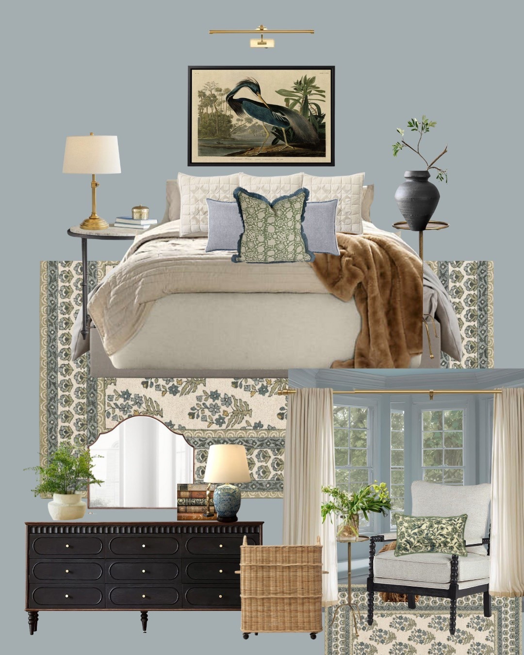 Just over here designing the Primary Bedroom of my dreams! Home takes time, but always good to have a sense of design direction.  

#LTKStyleTip #LTKHome