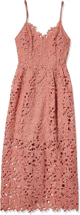 ASTR the label Women's Sleeveless Lace Fit & Flare Midi Dress | Amazon (US)