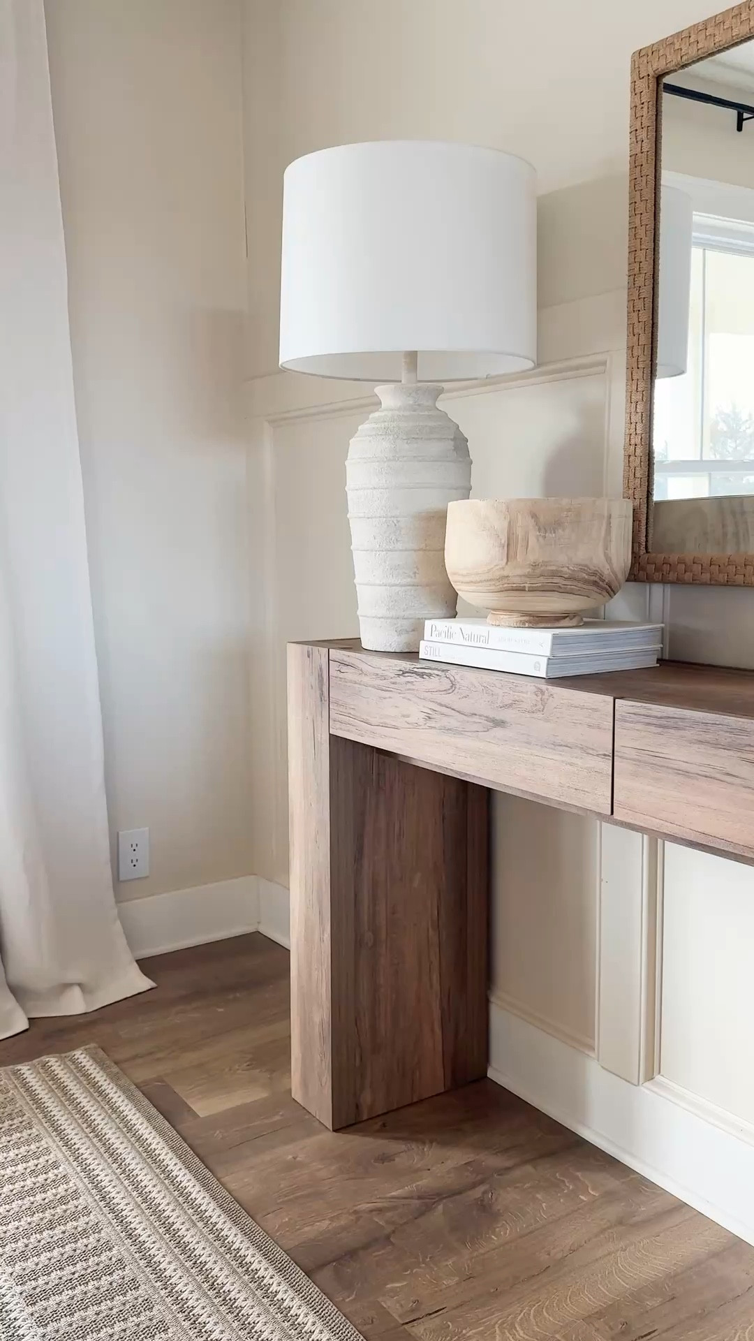 Ah! This console table is marked down even lower than normal!!! Such an incredible price for the quality! Color is rustic oak, slightly darker than stock photo.

Console table, sofa table, table decor, table lamp

#LTKHome #LTKSaleAlert