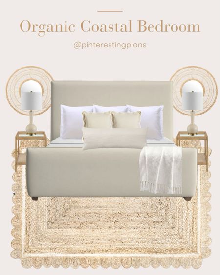 Organic Coastal Bedroom. Coastal Modern Interior Design. Organic Interior Design

#LTKhome #LTKstyletip
