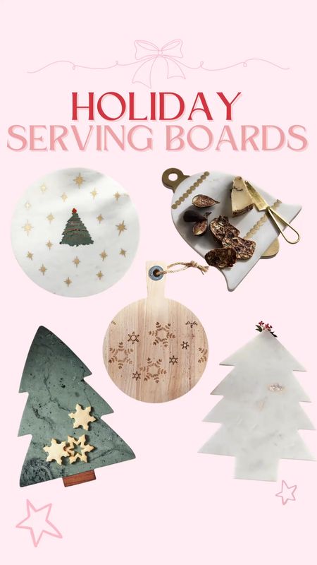 Holiday Serving boards for hosting or Charcuterie boards

#LTKHoliday #LTKSeasonal #LTKhome