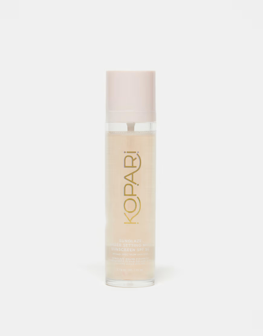 Kopari Sunglaze Sheer Setting Mist Sunscreen SPF 50-No colour | ASOS (Global)