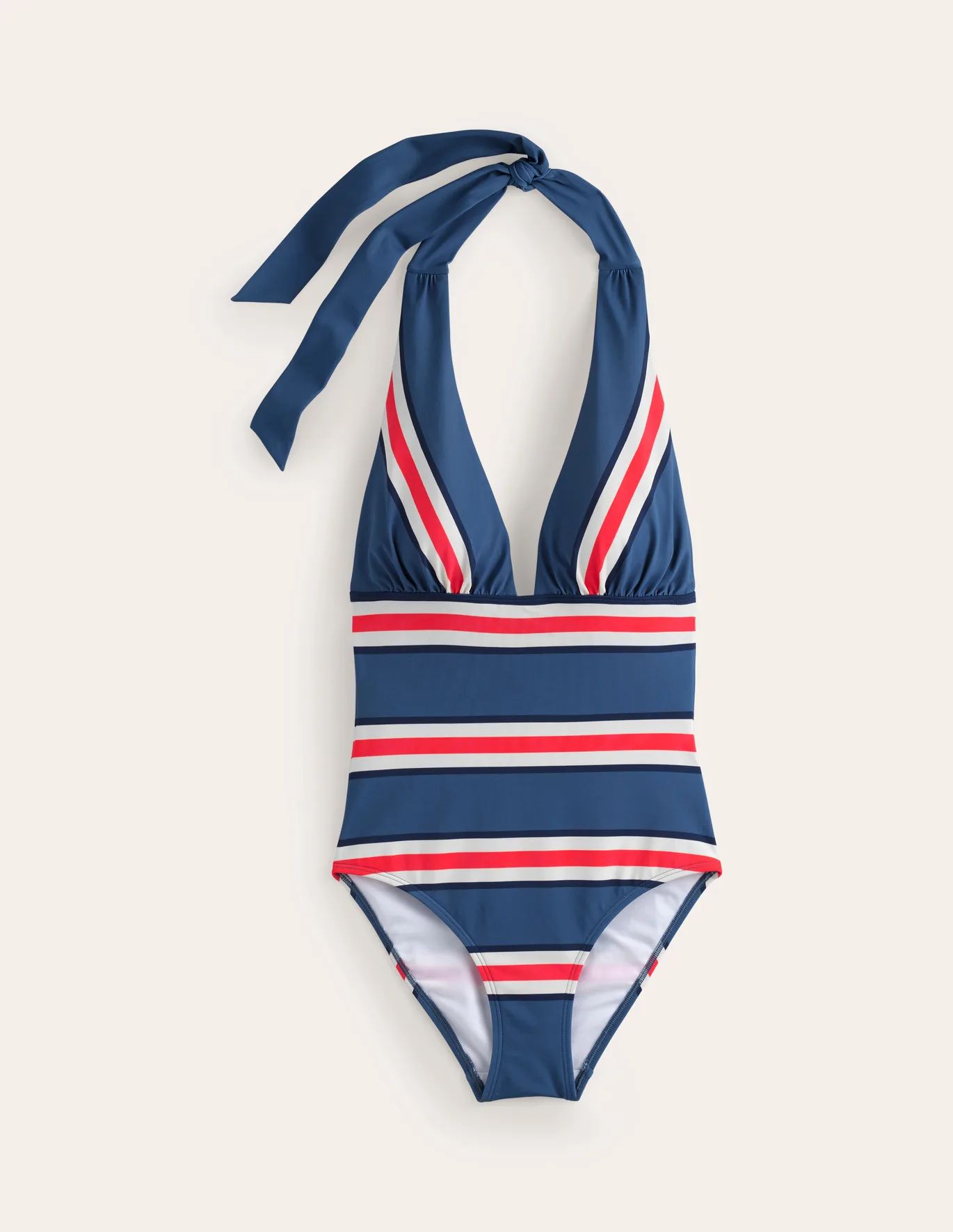 Merano Deep V-neck Swimsuit | Boden (US)