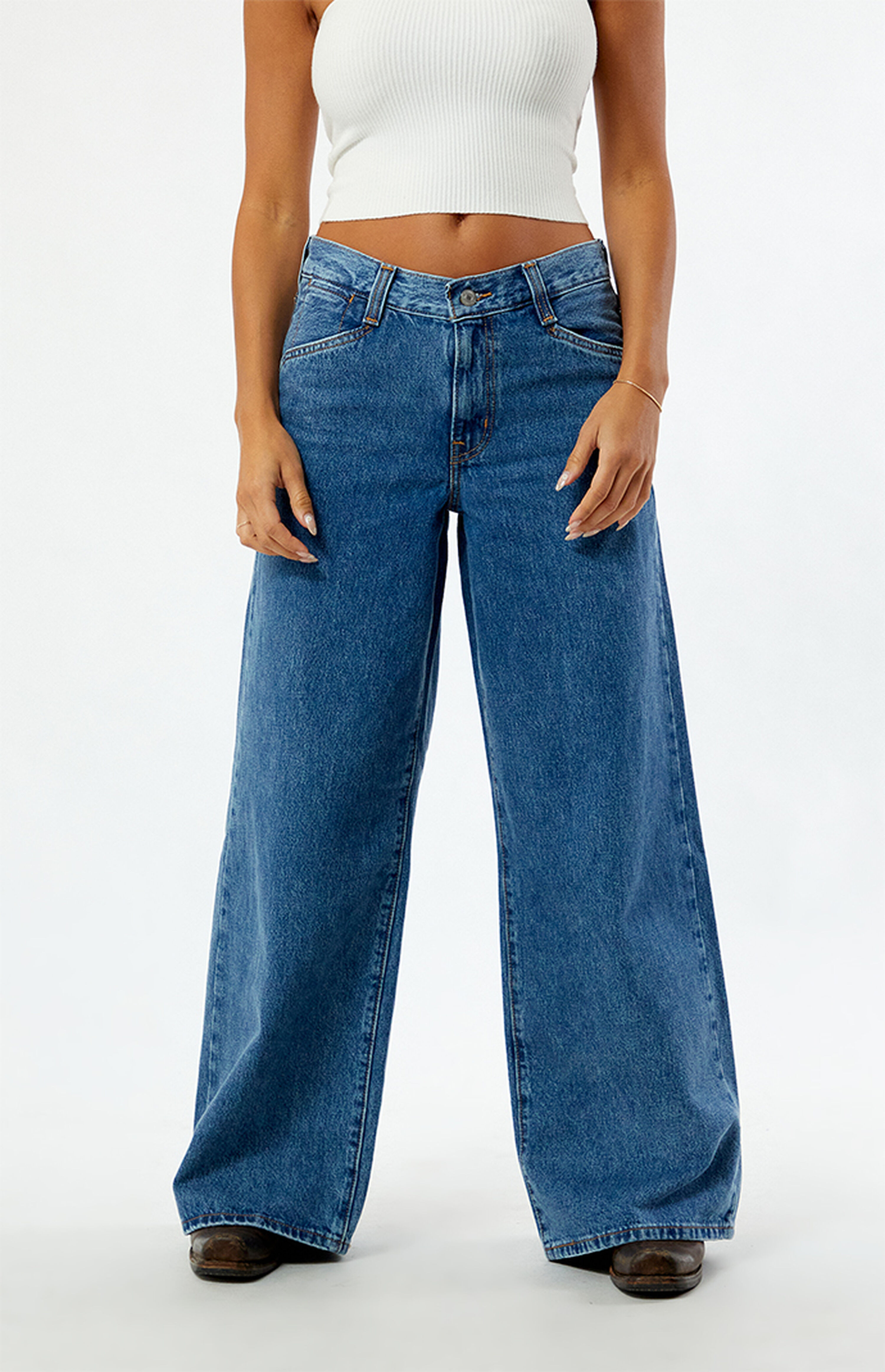 Levi's Dark Indigo '94 Baggy Wide Leg Jeans | PacSun | PacSun