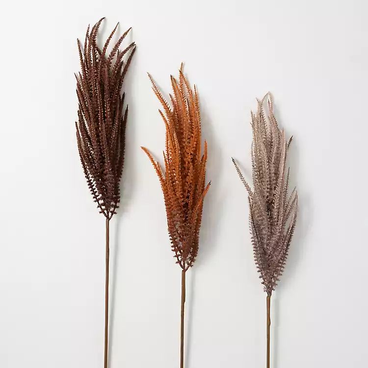 Autumn Feather Grass Stems, Set of 3 | Kirkland's Home