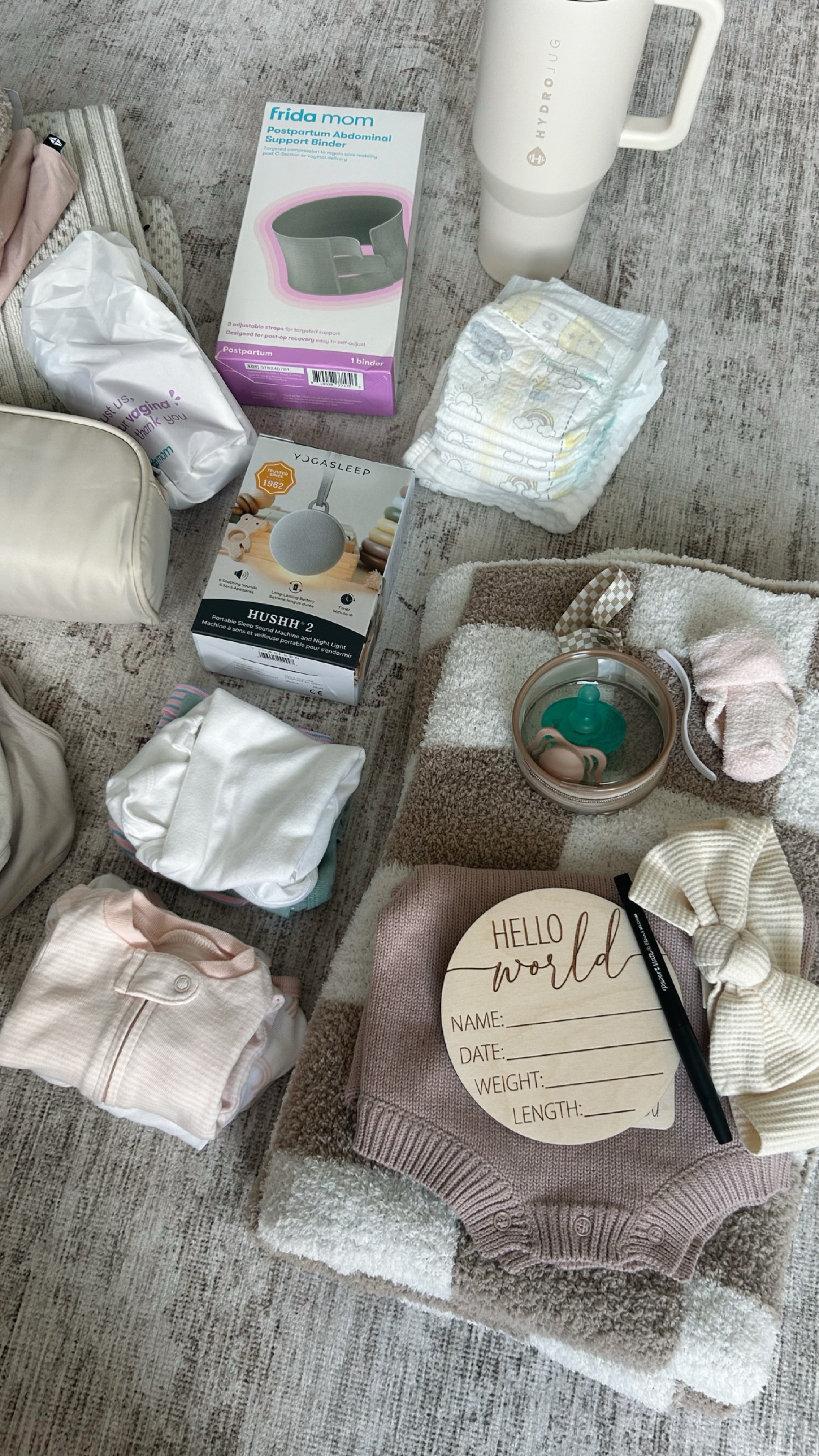 hospital bag essentials 🤍

#LTKBaby #LTKBump