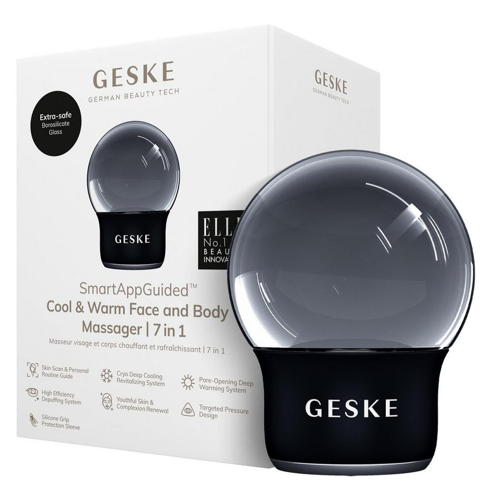 Geske SmartAppGuided Cool & Warm Face & Body Massager | 7 in 1 - Black | Ulta