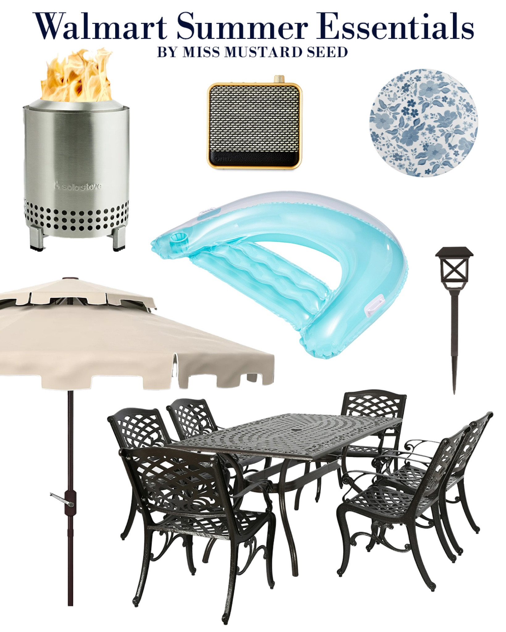 A few summer essentials from @walmart that have been favorites this year… #walmartpartner #walmartfinds 

#LTKSeasonal #LTKhome #LTKparties