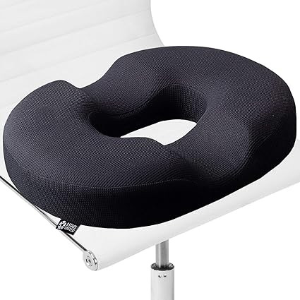 Donut Pillow Hemorrhoid Tailbone Cushion – 100% Memory Foam – Great for Coccyx, Prostate, Sci... | Amazon (US)