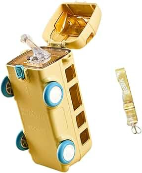 Bus Water Bottle Car Straw Water Cup 17oz Portable Bus Shaped Water Bottle with Strap Cute Drinki... | Amazon (US)