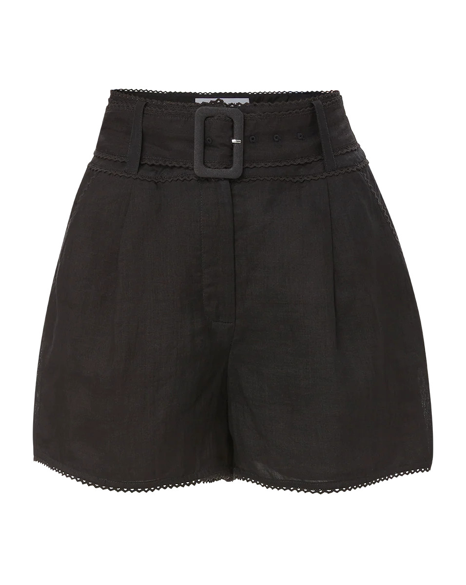 Hobbes Stretch-Linen Short | Veronica Beard