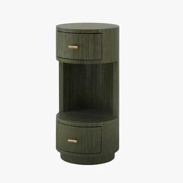 Alton Deep Olive Side Table | Dear Keaton