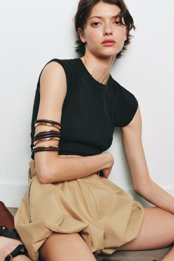 PACK OF WOODEN RIGID BRACELETS | Zara US