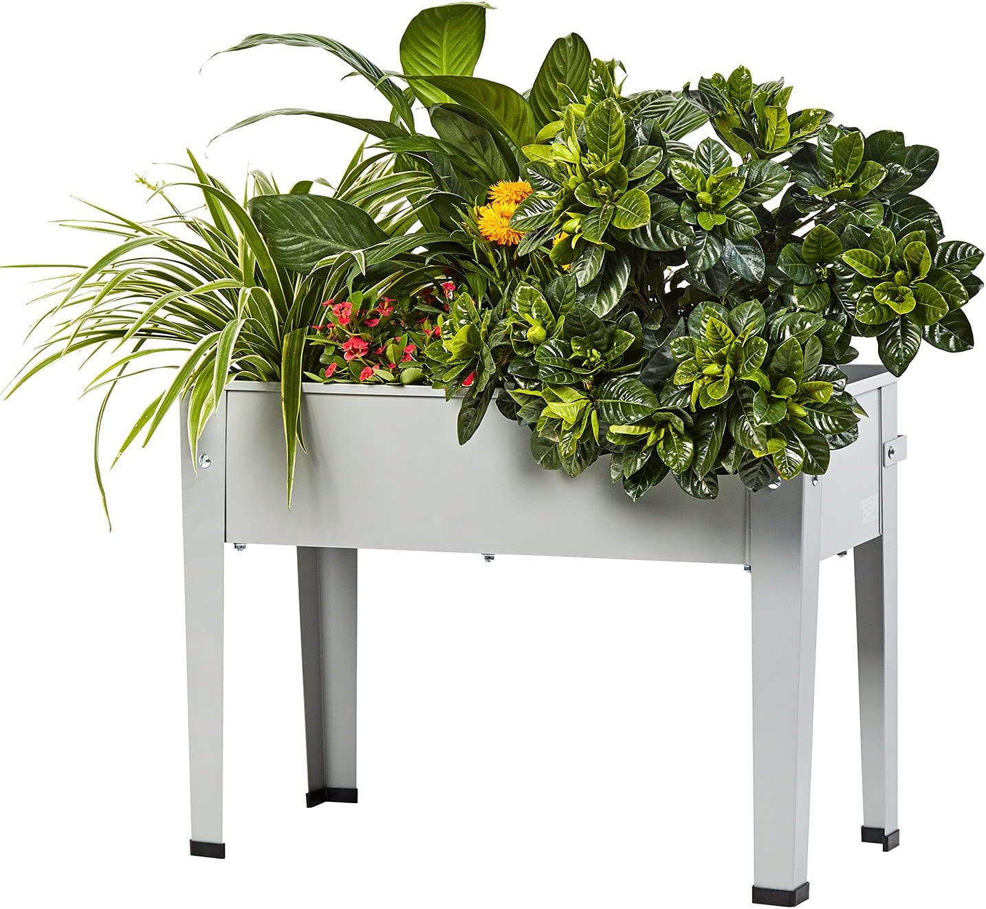 Metal Raised Garden Bed,Raised Planter Box with Legs,Herbs and Vegetables Planter Suitable for Ou... | Amazon (US)