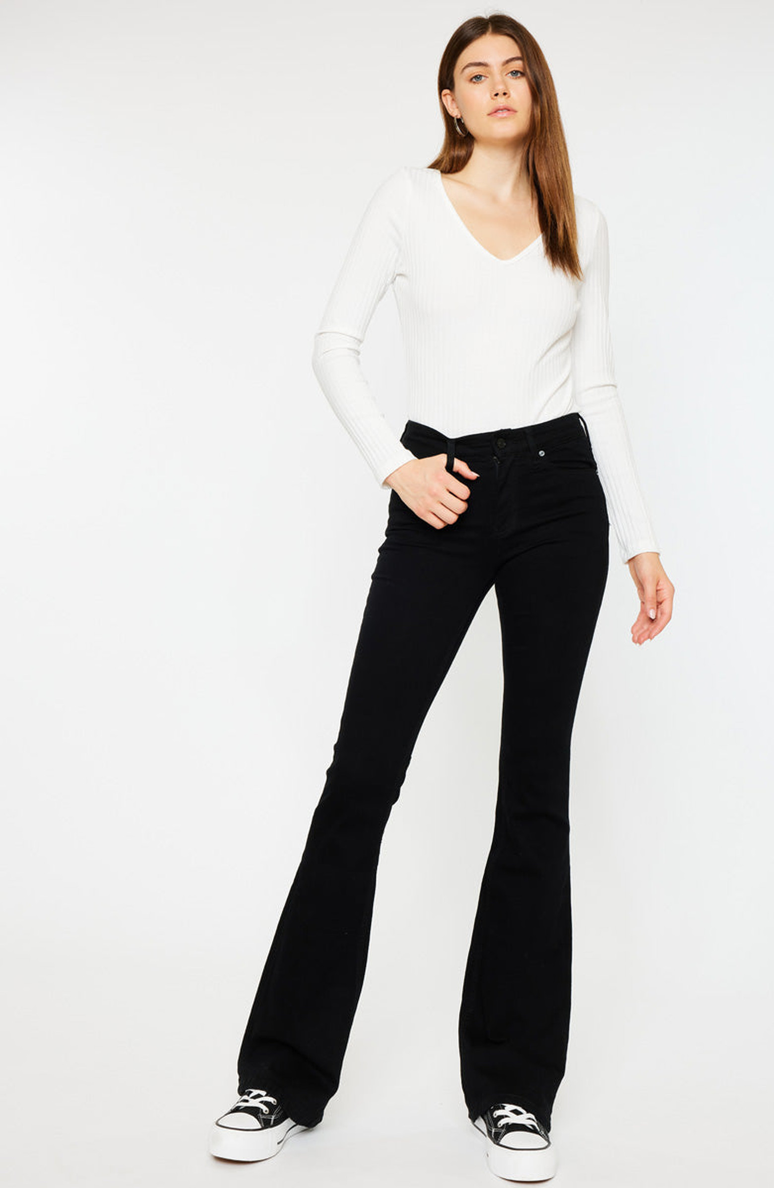 Ilene Mid Rise Flare Jeans | Nordstrom