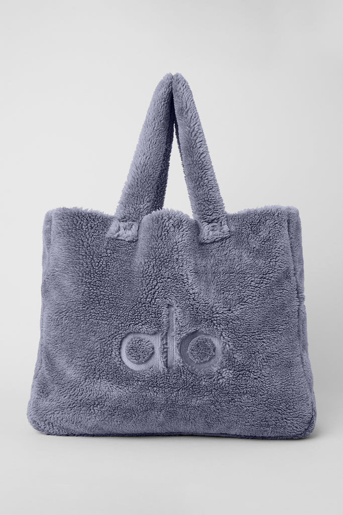 Foxy Sherpa Tote - Fog | Alo Yoga (US)