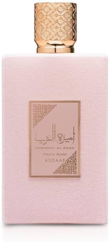 Lattafa Asdaaf Ameerat Al Arab Prive Rose Eau de Parfum Spray for Women, 3.4 Ounce | Amazon (US)