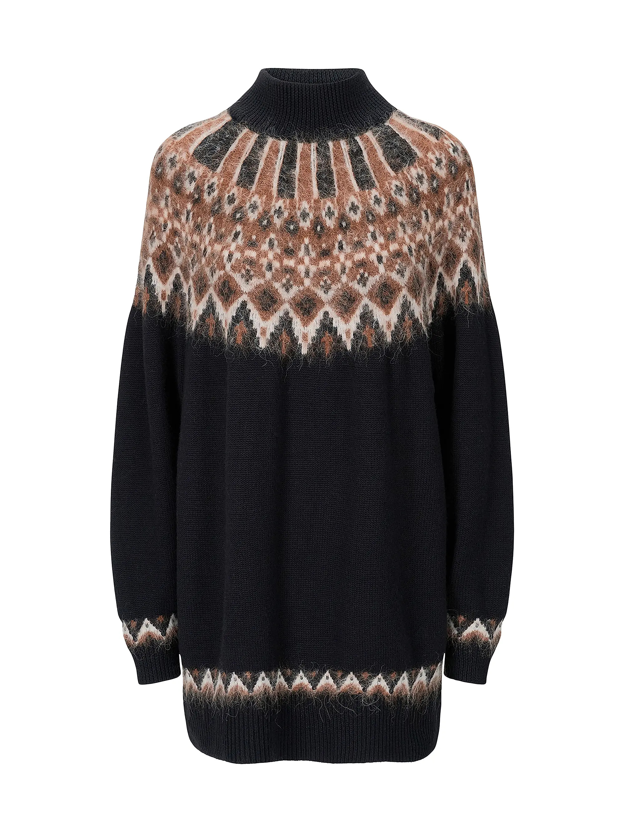 Liza Wool-Blend Sweater Minidress | Saks Fifth Avenue