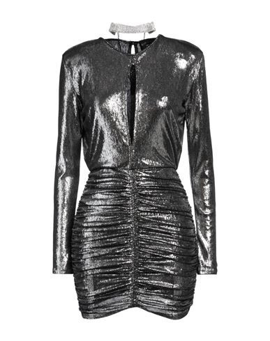 Simona Corsellini Woman Mini dress Silver Size 2 Polyester, Elastane | YOOX (US)